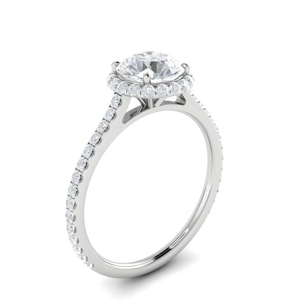 Tonya in 18k White Gold — view 3