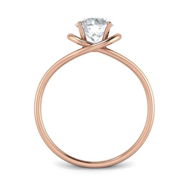 Zoya in 18k Rose Gold — view 2
