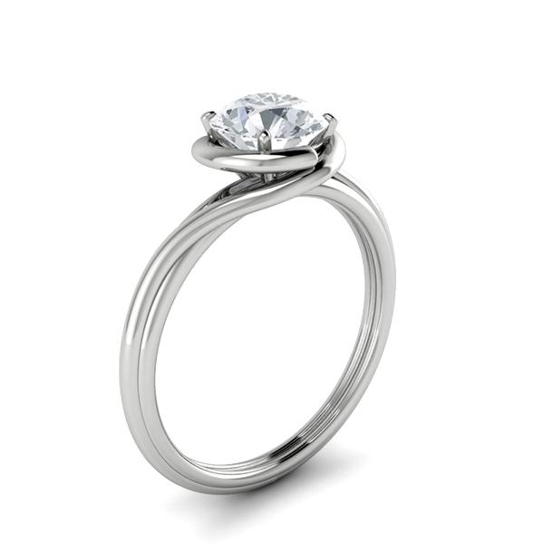 Tatiana in 18k White Gold — view 2