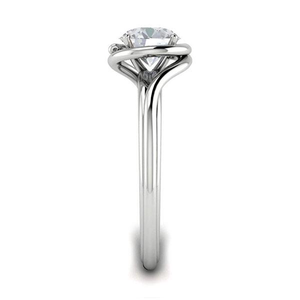 Tatiana in 18k White Gold — view 3