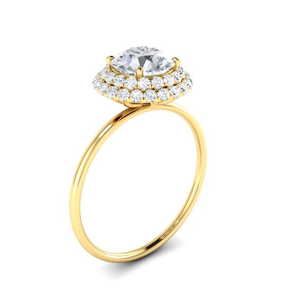Oona in 18k Yellow Gold — view 3