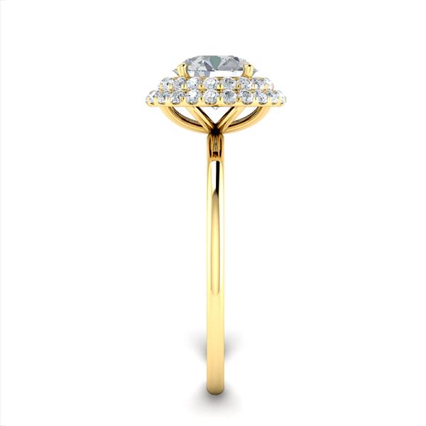 Oona in 18k Yellow Gold — view 4