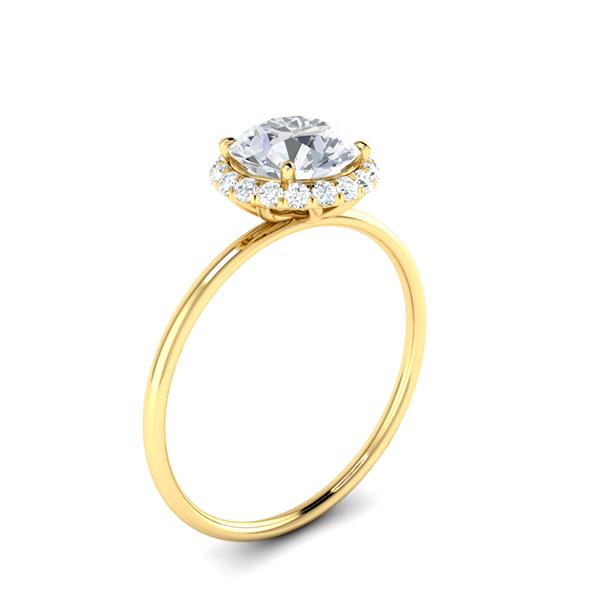 Marley in 18k Yellow Gold — view 3