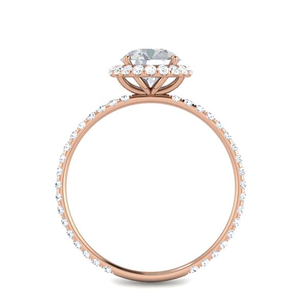 Katrina in 18k Rose Gold — view 2