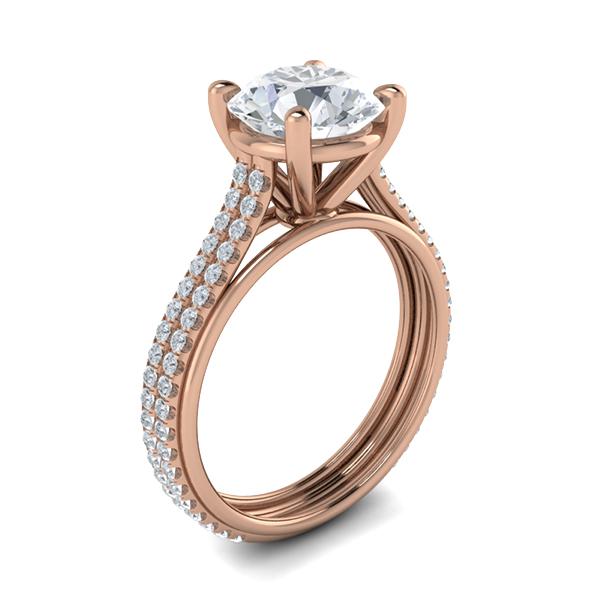 Anoushka in 18k Rose Gold — view 3