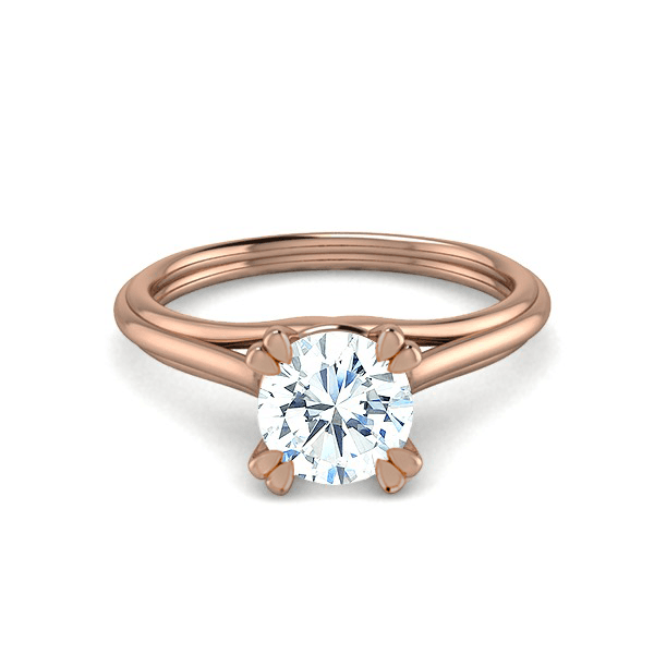 Princess in 18k Rose Gold