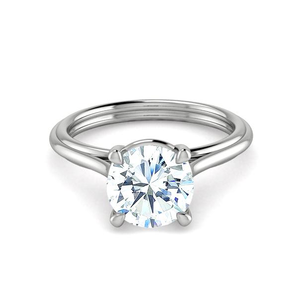 18k White Gold