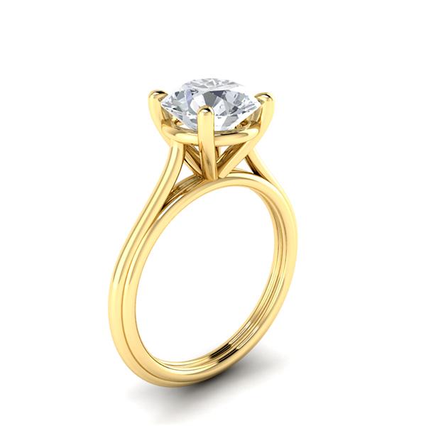 Shivani in 18k Yellow Gold — view 3