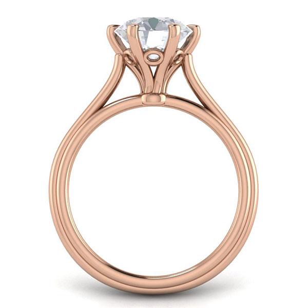 Zena in 18k Rose Gold — view 2