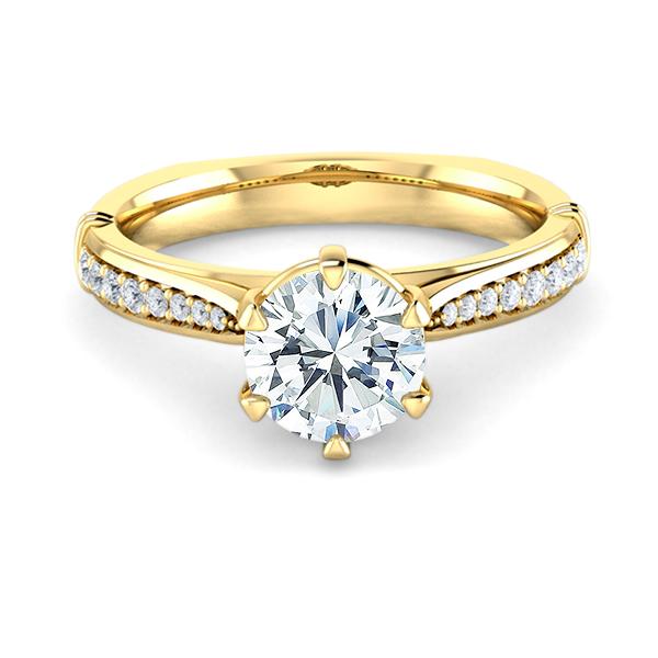 18k Yellow Gold