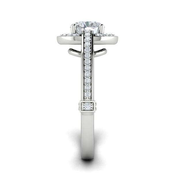 Ashia in 18k White Gold — view 4