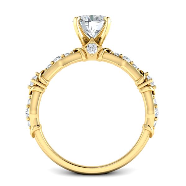 Elisa in 18k Yellow Gold — view 2