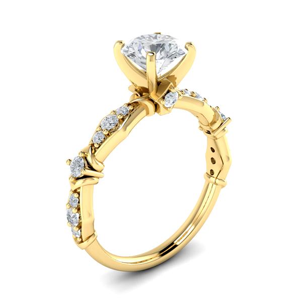 Elisa in 18k Yellow Gold — view 3