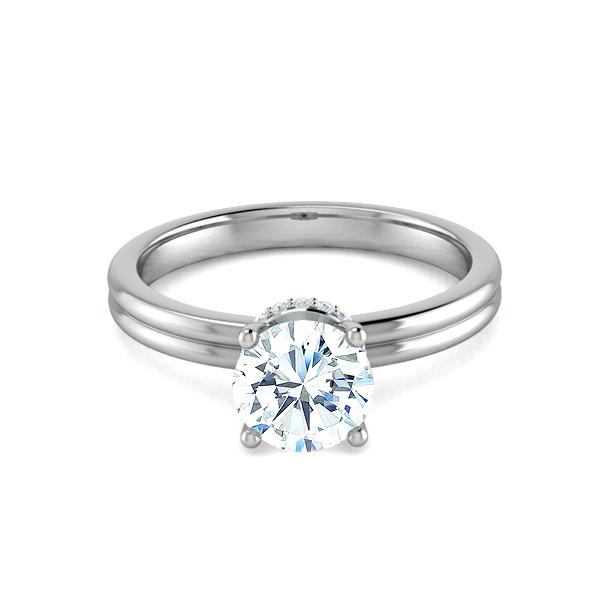 18k White Gold