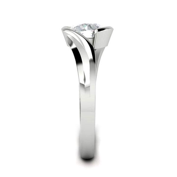 Lizzy in 18k White Gold — view 4