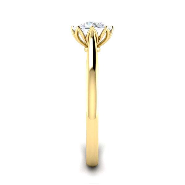 Jenni in 18k Yellow Gold — view 4