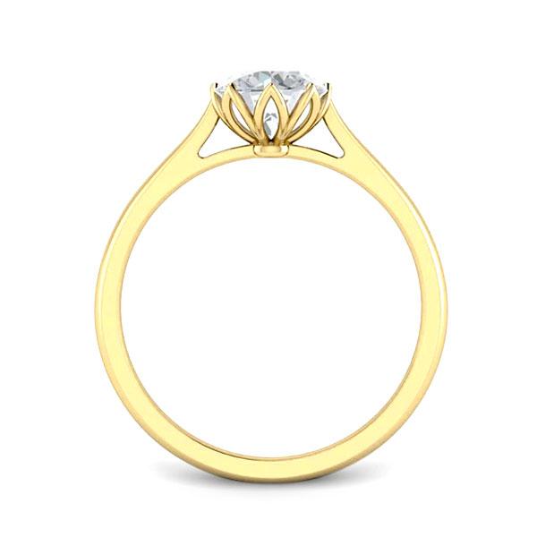Jenni in 18k Yellow Gold — view 2