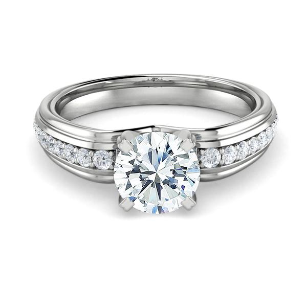 18k White Gold