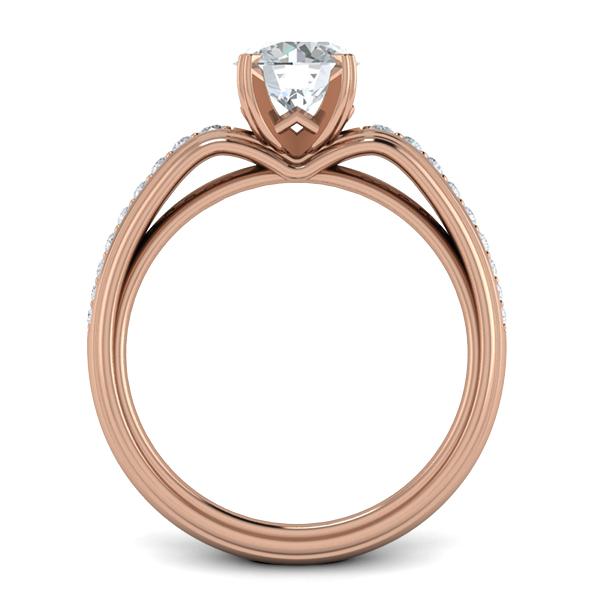 Mariana in 18k Rose Gold — view 2