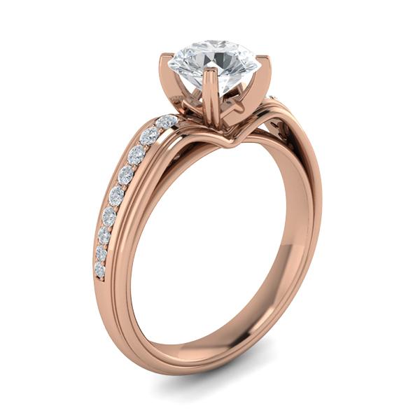 Mariana in 18k Rose Gold — view 3