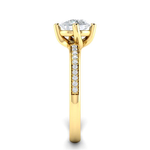 Nayla in 18k Yellow Gold — view 4