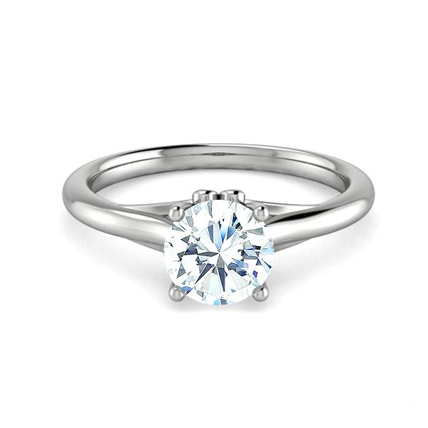 18k White Gold