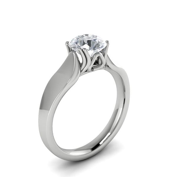 Nita in 18k White Gold — view 3