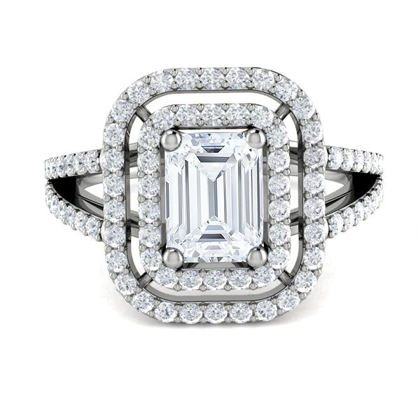 Libby in 18k White Gold