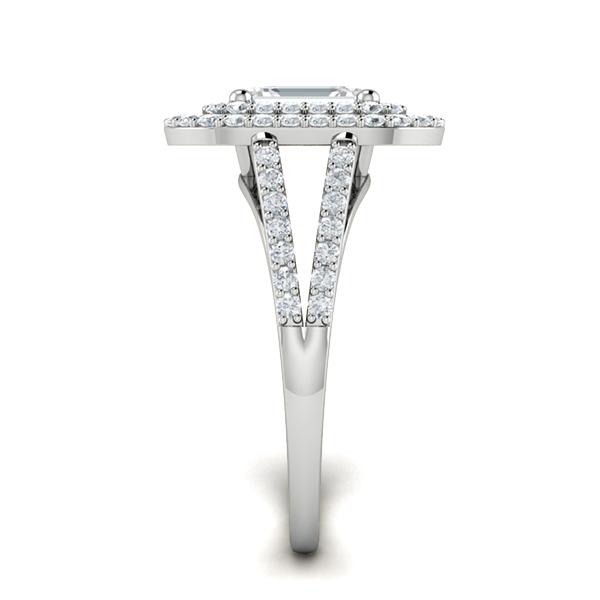 Libby in 18k White Gold — view 4