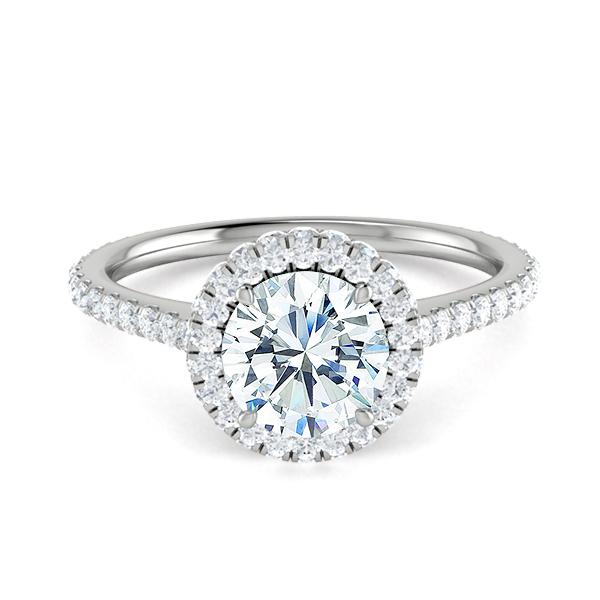 18k White Gold