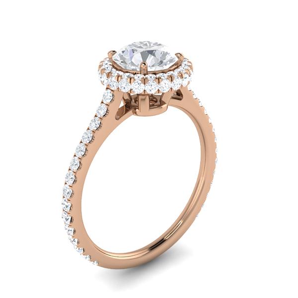 Reanne in 18k Rose Gold — view 3