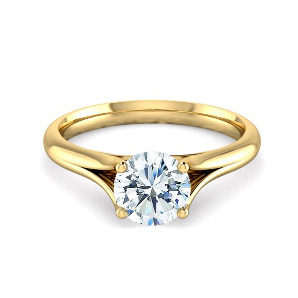 Suzy in 18k Yellow Gold