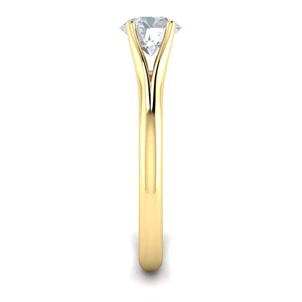 Suzy in 18k Yellow Gold — view 4