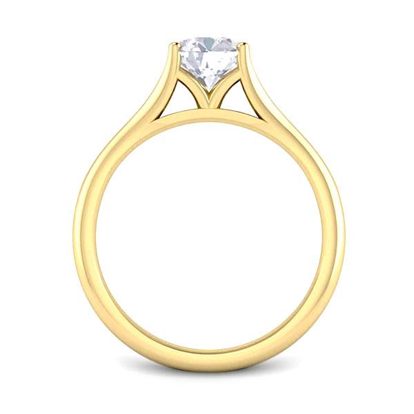 Suzy in 18k Yellow Gold — view 2