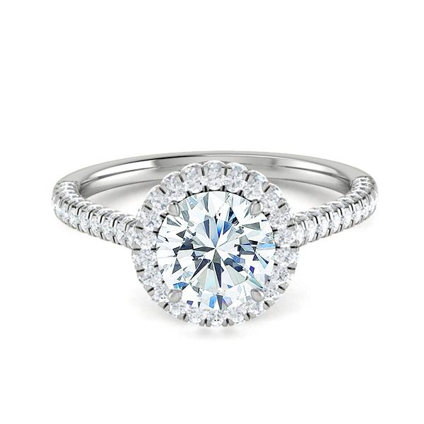 18k White Gold