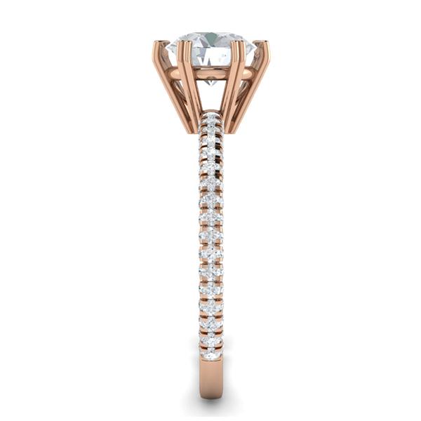 Stacey in 18k Rose Gold — view 4