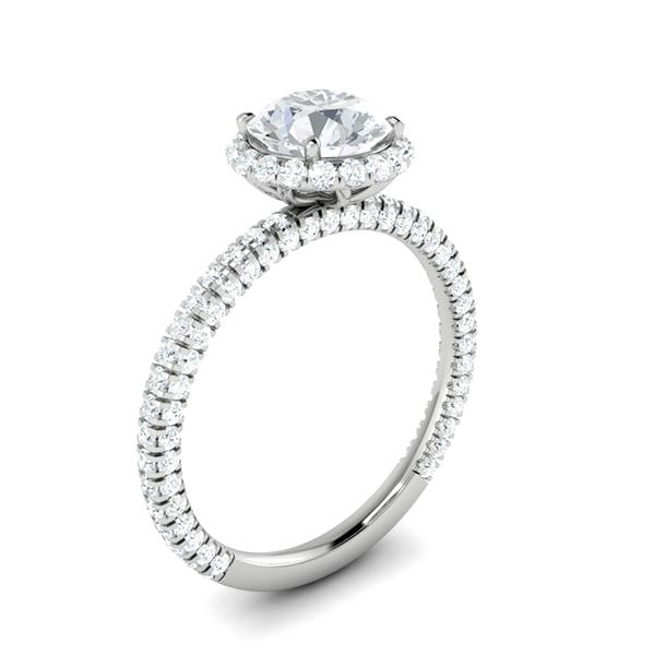 Alka in 18k White Gold — view 3