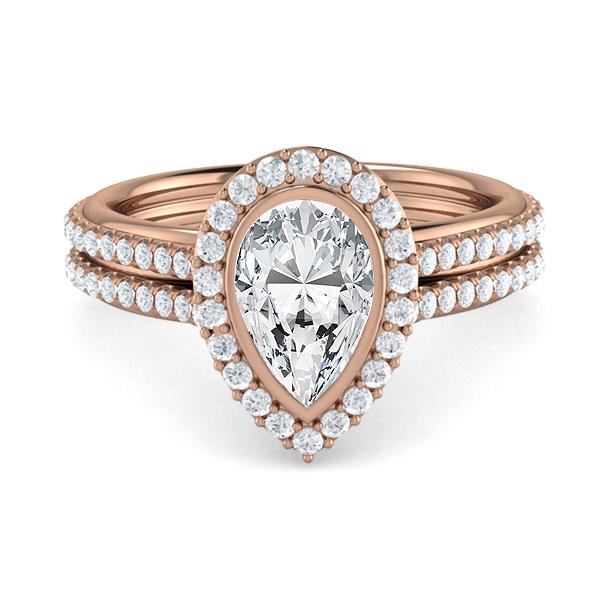 Chanelle in 18k Rose Gold