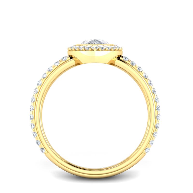 Valentina in 18k Yellow Gold — view 2