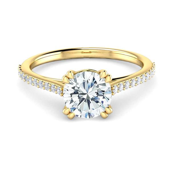 Meagan in 18k Yellow Gold