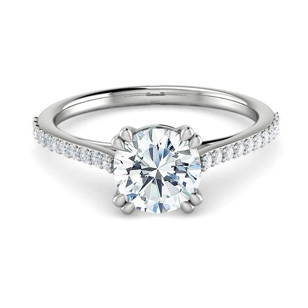 18k White Gold
