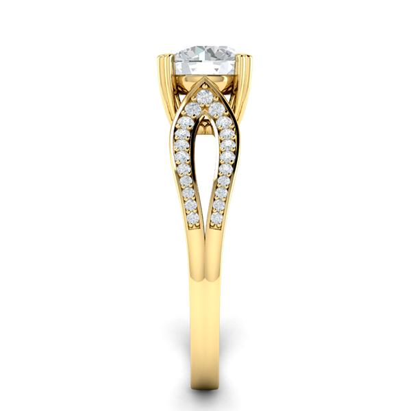 Frances in 18k Yellow Gold — view 4