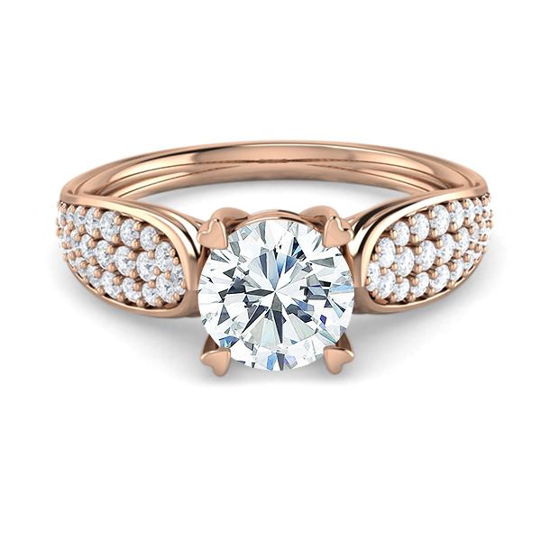 Yasmin in 18k Rose Gold