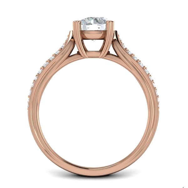 Yasmin in 18k Rose Gold — view 2