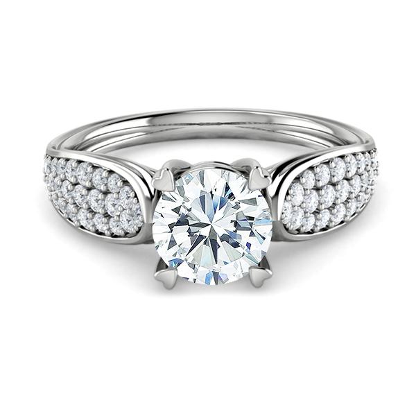 18k White Gold