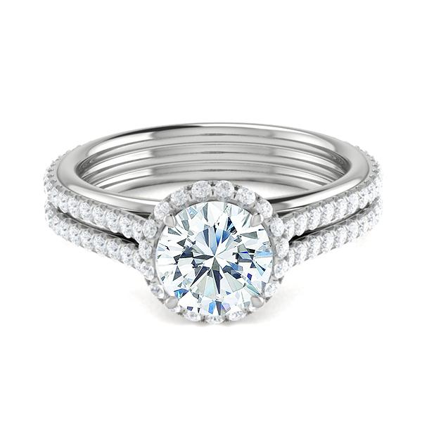 18k White Gold
