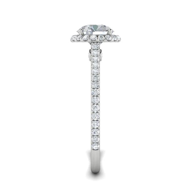 Carolina in 18k White Gold — view 4
