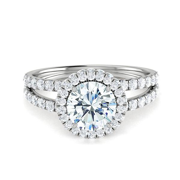 18k White Gold