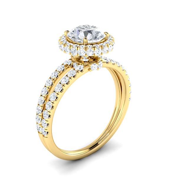 Lila in 18k Yellow Gold — view 3