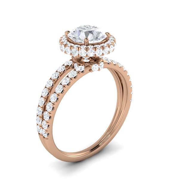 Lila in 18k Rose Gold — view 3